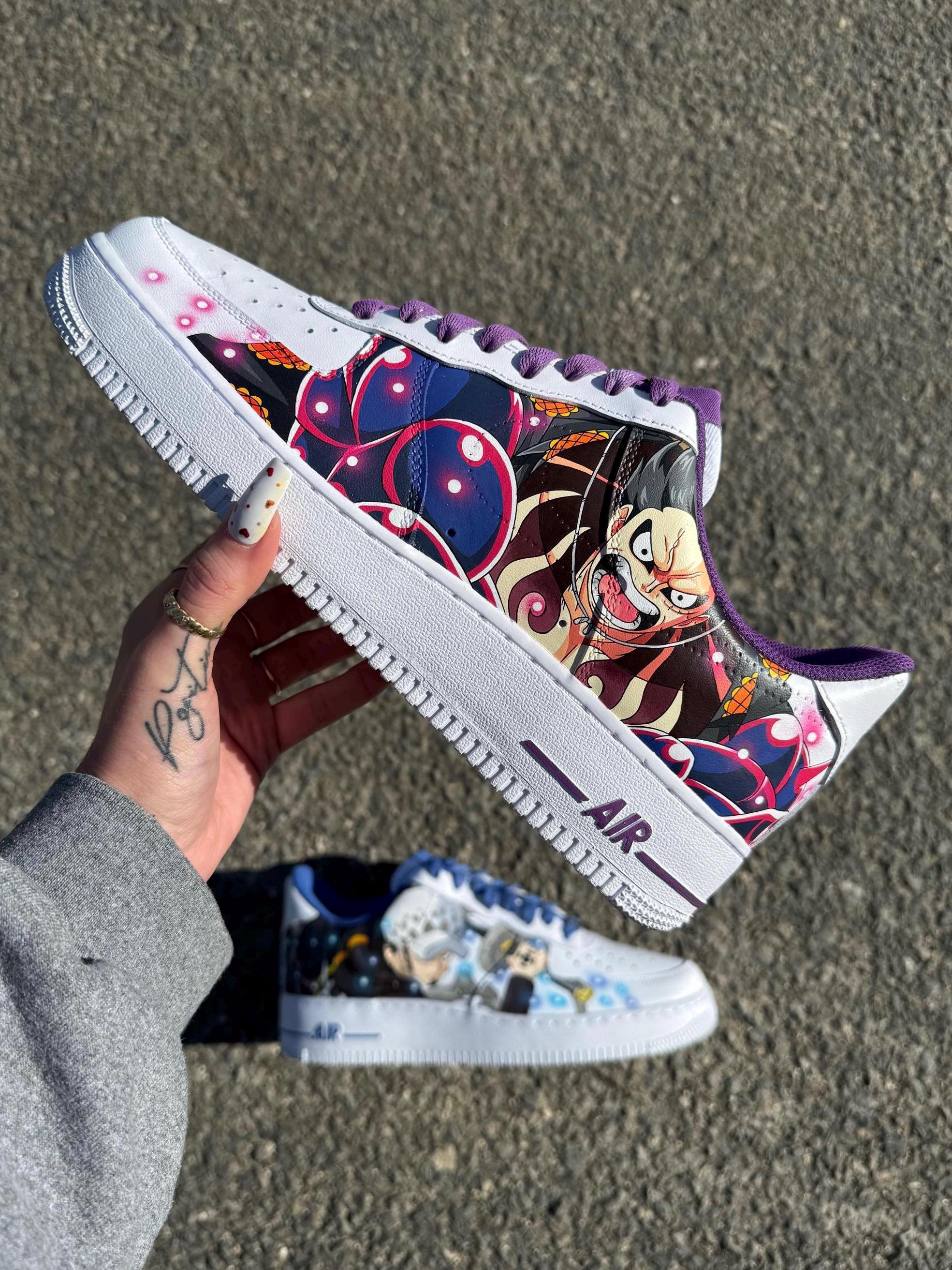 Air Force 1 Custom LUFFY AND LAW - Etsy