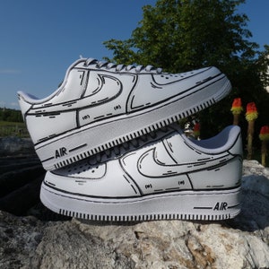 Air force 1 Cartoon image 6