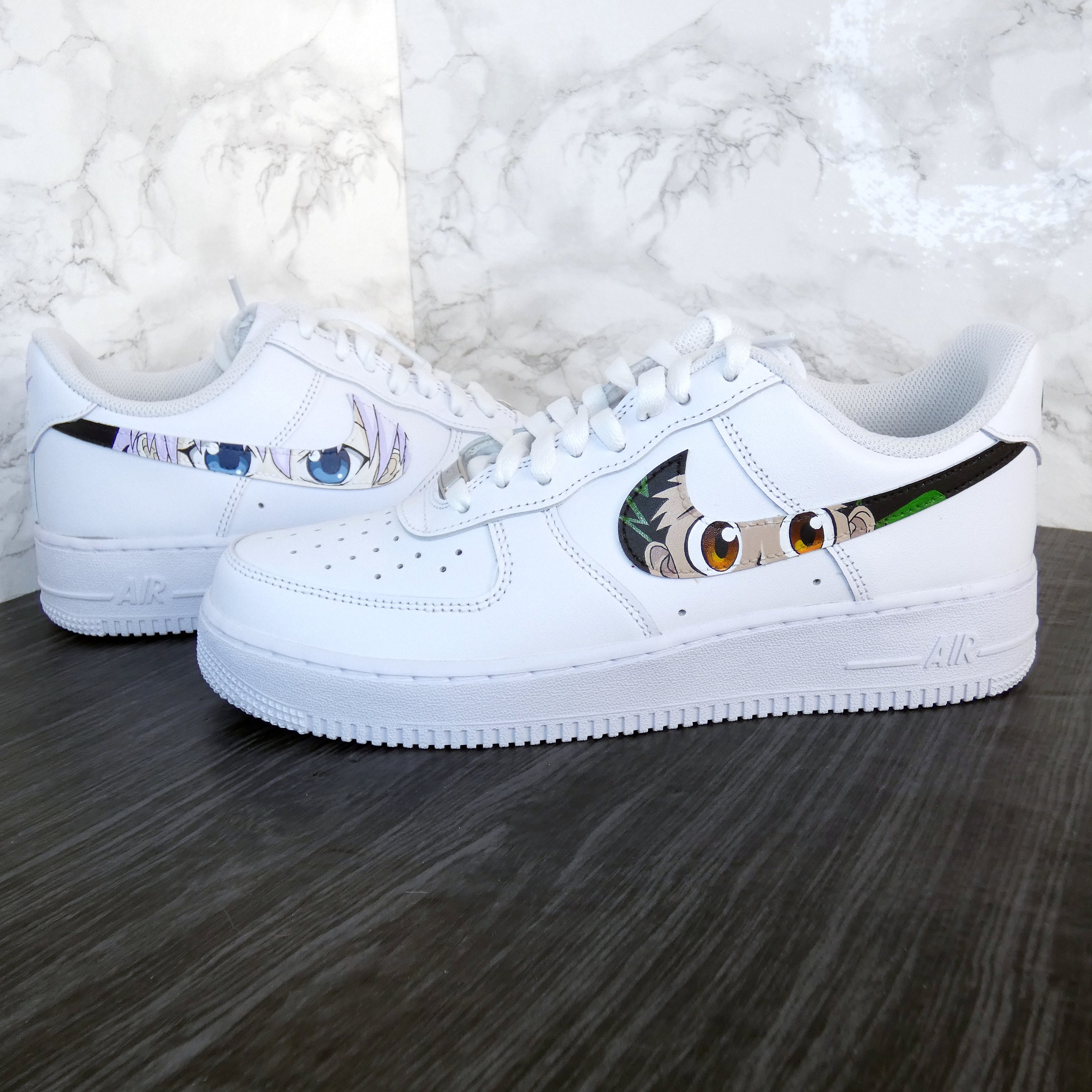 nike air force 1 custom hunter x hunter