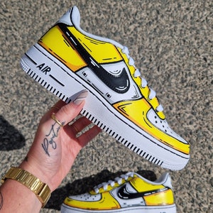 Air Force 1 benutzerdefinierte COMICS CARTOON SUN