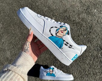 Air Force 1 Custom Billie Eilish - Etsy