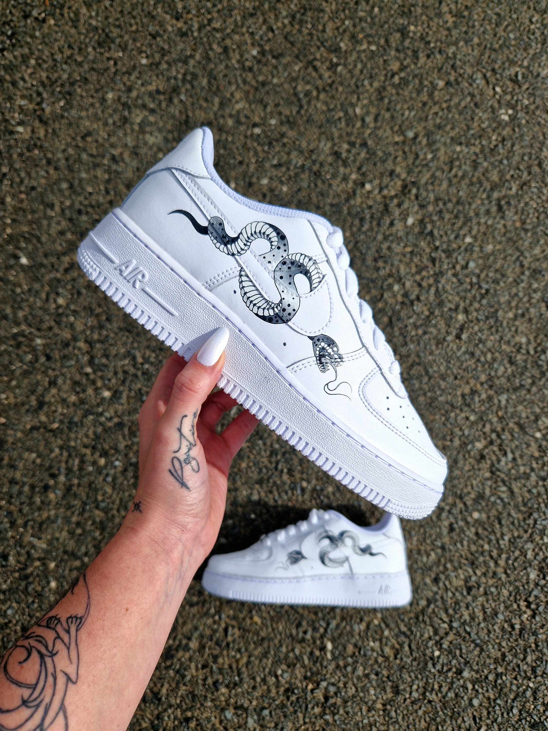 Air Force 1 Custom Snake - Etsy Air Force 1 Custom Snake - Etsy