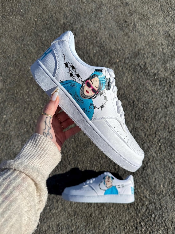 Air Force 1 Custom Billie Eilish - Etsy