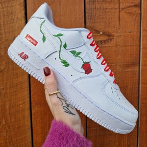 Air force 1 custom Rose piquante image 1