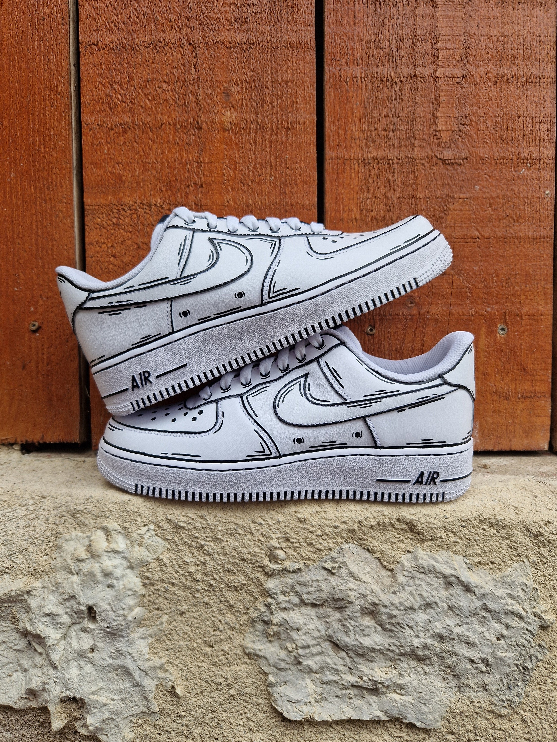 Air Force 1 Cartoon - Etsy