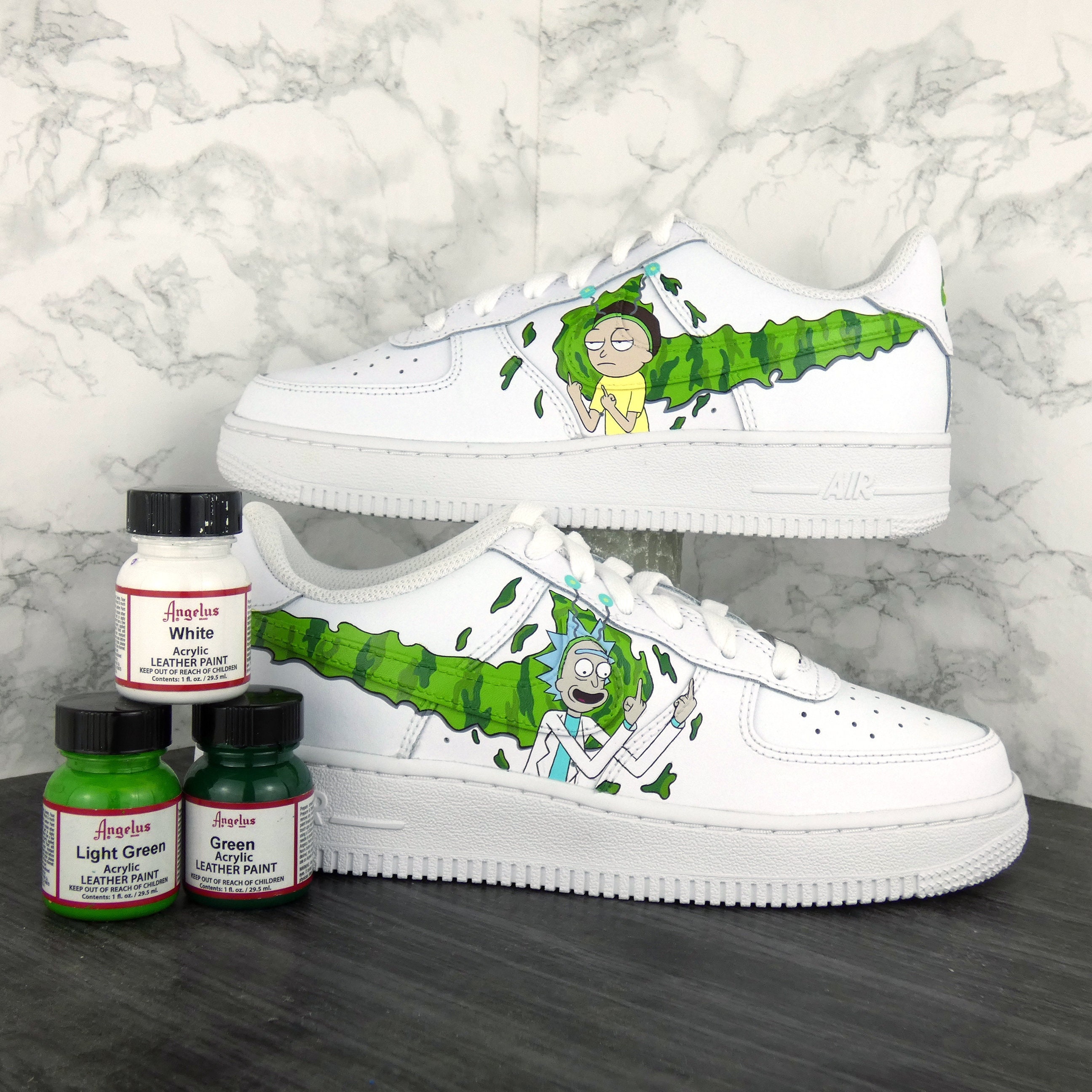 Air Force Custom Rick And Morty | lupon.gov.ph