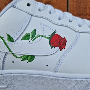 Air force 1 custom Rose piquante image 7