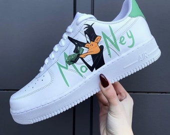 Air force 1 custom Daffy Duck "Money"