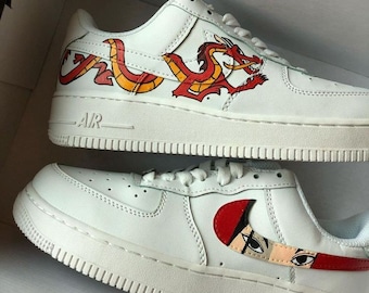 Air Force 1 personalizado Mulan y Mushu