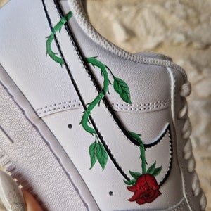 Air force 1 custom Rose piquante image 5