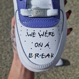 Air force 1 custom FRIENDS image 2