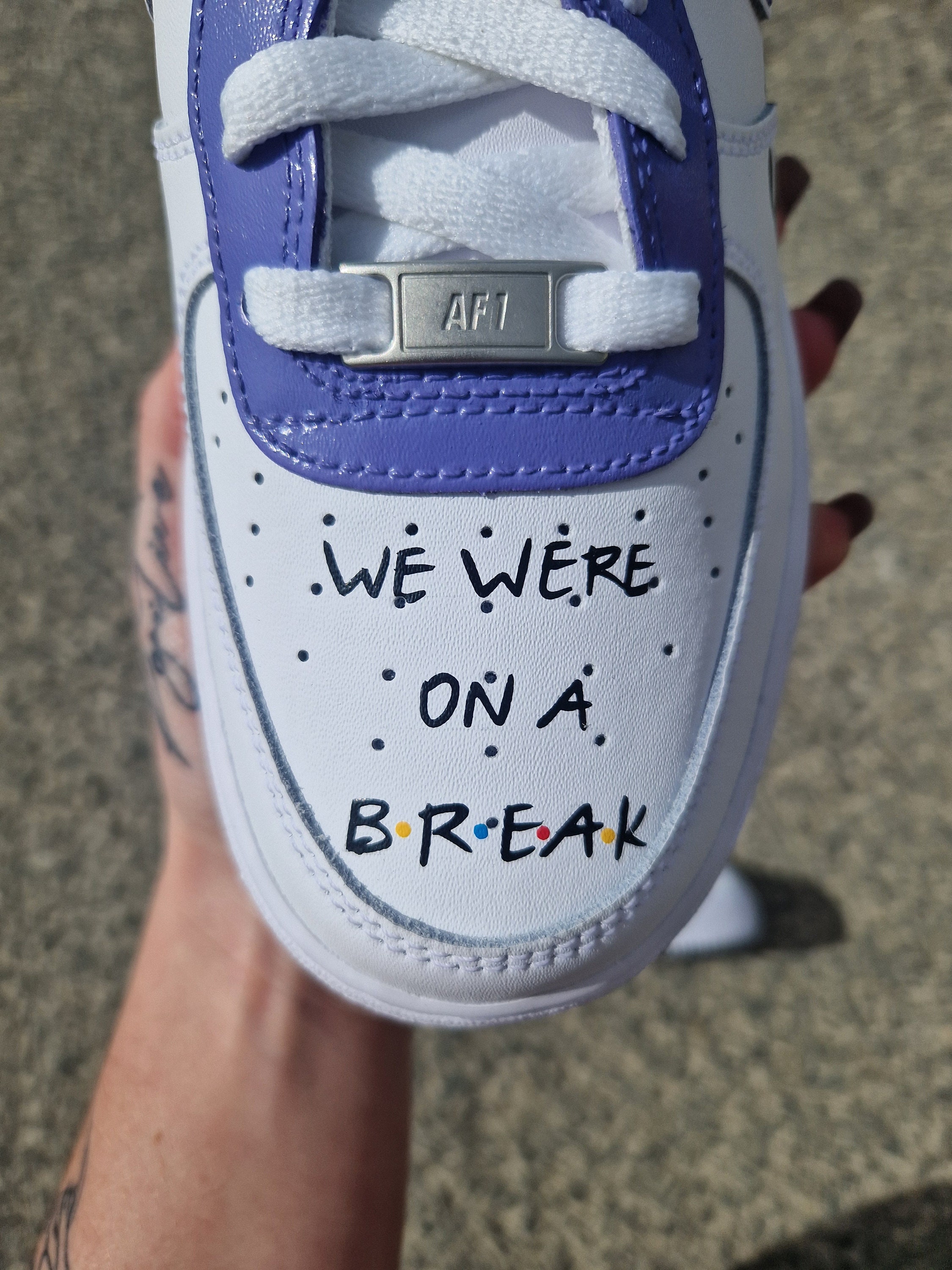 custom air force 1 friends