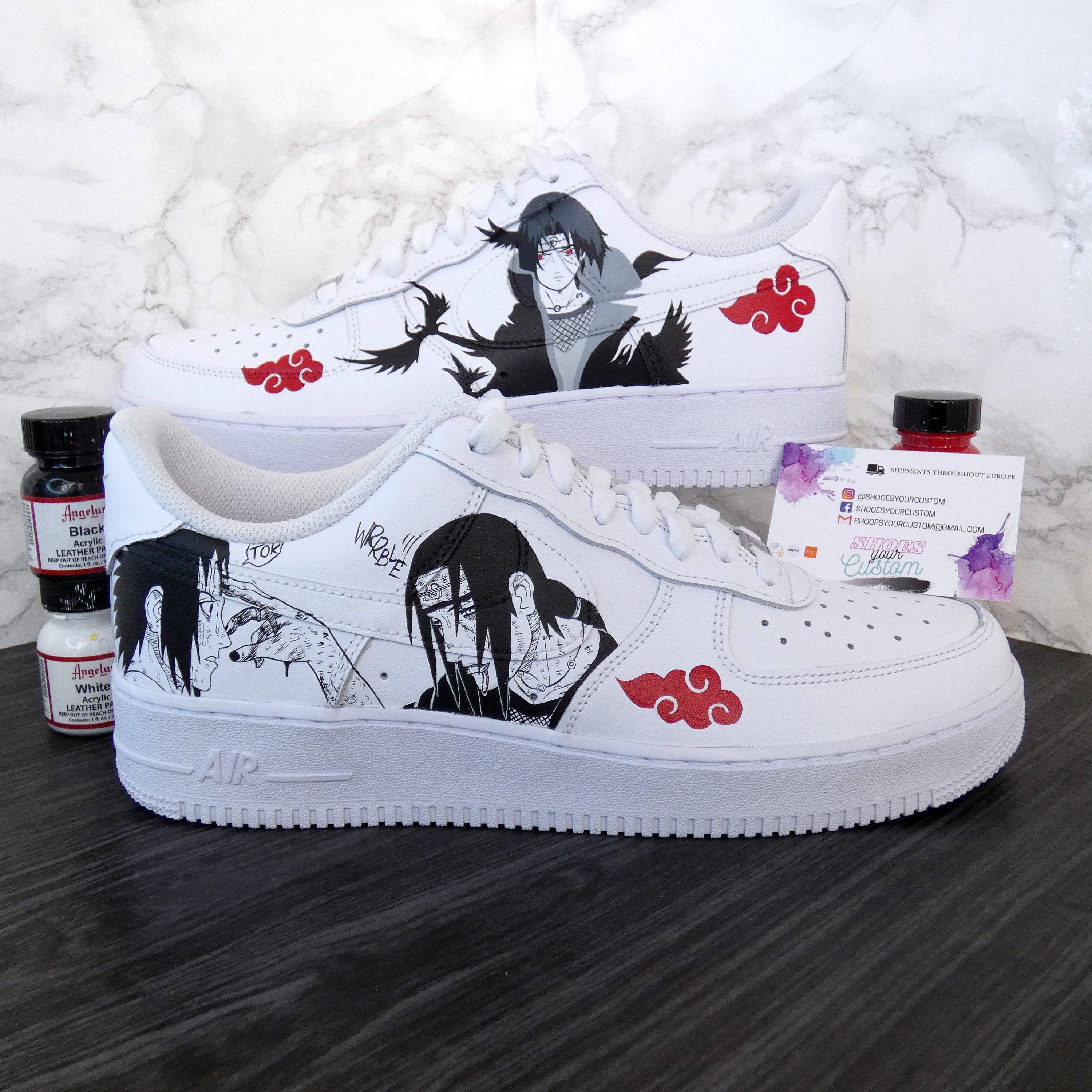 sasuke and itachi air force 1