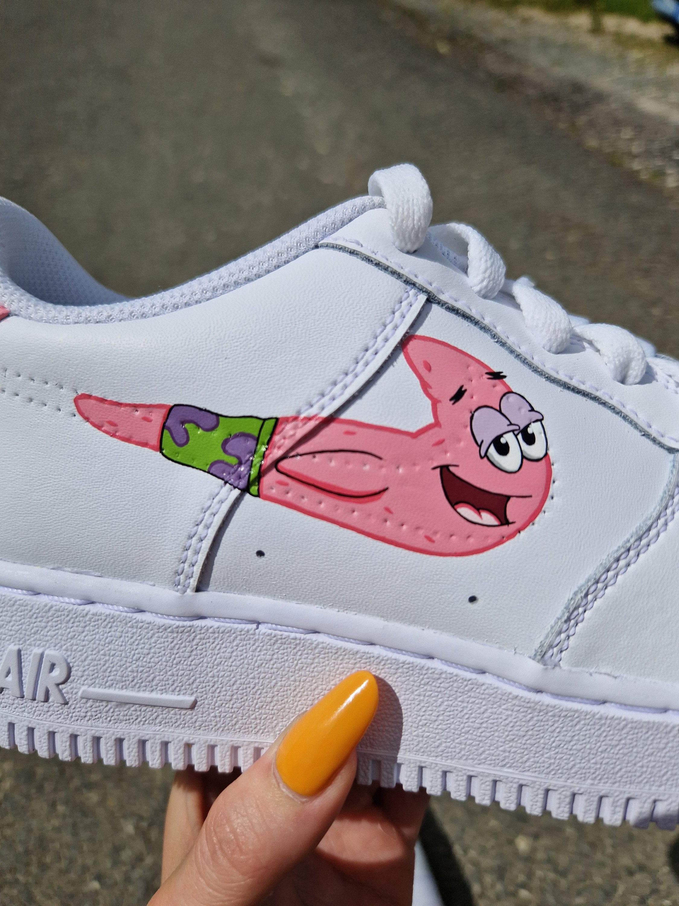 spongebob and patrick air forces