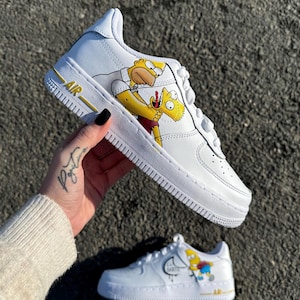 Air force 1 custom Les Simpsons