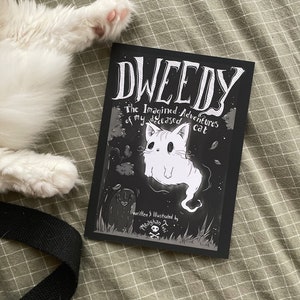 Dweedy: The Imagined Adventures of my Deceased Cat Comic Dooney Press printed edition Graphic Novel / Indie / Zine / Spooky image 1