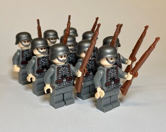 Custom Waffen Set Raketenwerfer Mörser Fernglas für LEGO® Figuren Soldat Army Custom Waffen Set Raketenwerfer Mörser Fernglas für LEGO® Figuren Soldat Army