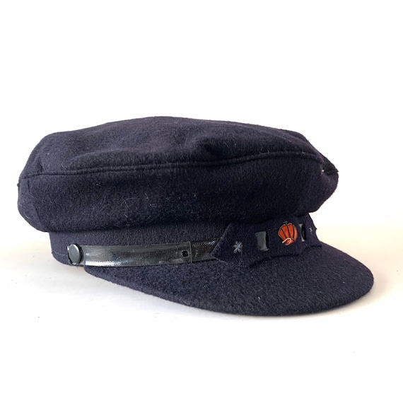 Vintage Captain Hat - The Roos Cap - European Size
