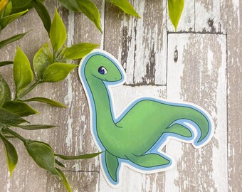 Nessie ~ 3" Matte Vinyl Sticker ~ Sticker for Water Bottle ~ Laptop Sticker
