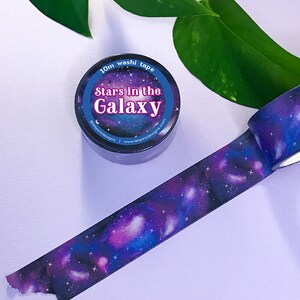 Galaxy ~ Washi Tape ~ Decorative Masking Tape ~ Journal Stickers ~ Bullet Journal ~ Planner Stickers