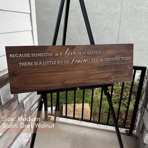 Rustic Wedding Ceremony In Loving Memory Wedding Father of Bride
