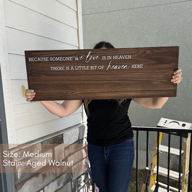 Custom Wedding Memorial Sign 3D Raised Wood letter Wedding Picture Sign Rustic Wedding Ceremony In Loving Memory Wedding Father of Bride