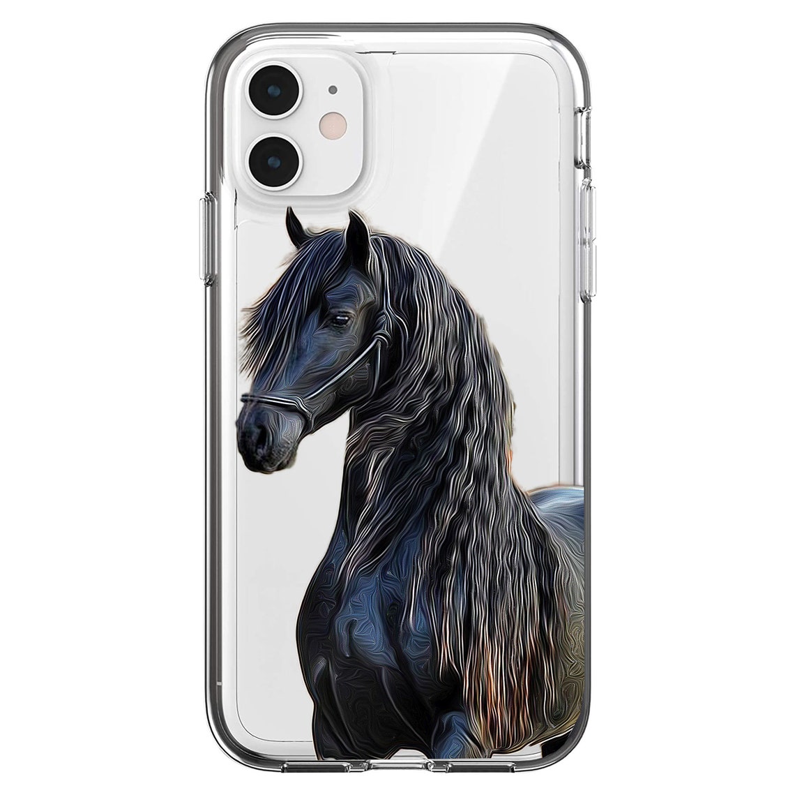 Horse Custom Phone Case Monogram Phone Case Custom iPhone Etsy