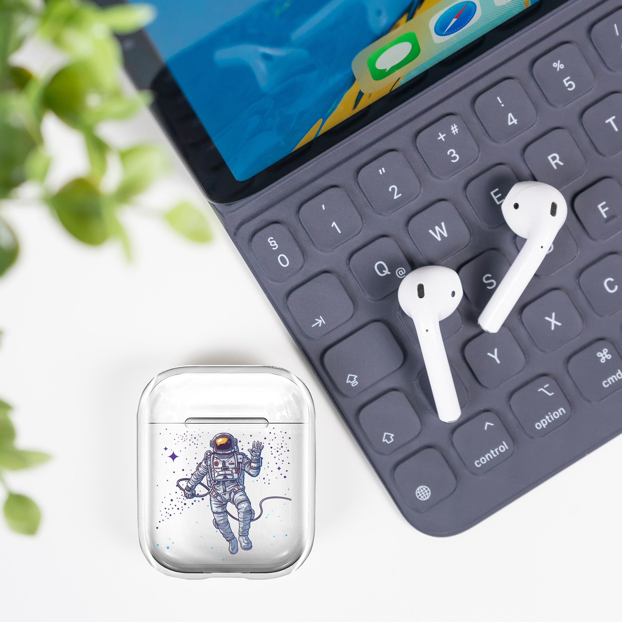 Astronaut Custom AirPod caseAirpod Clear Case AirPod Pro | Etsy