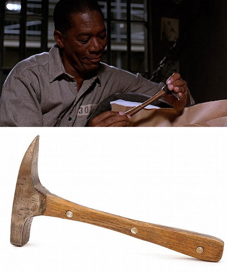 The Shawshank Redemption Rock Hammer Etsy