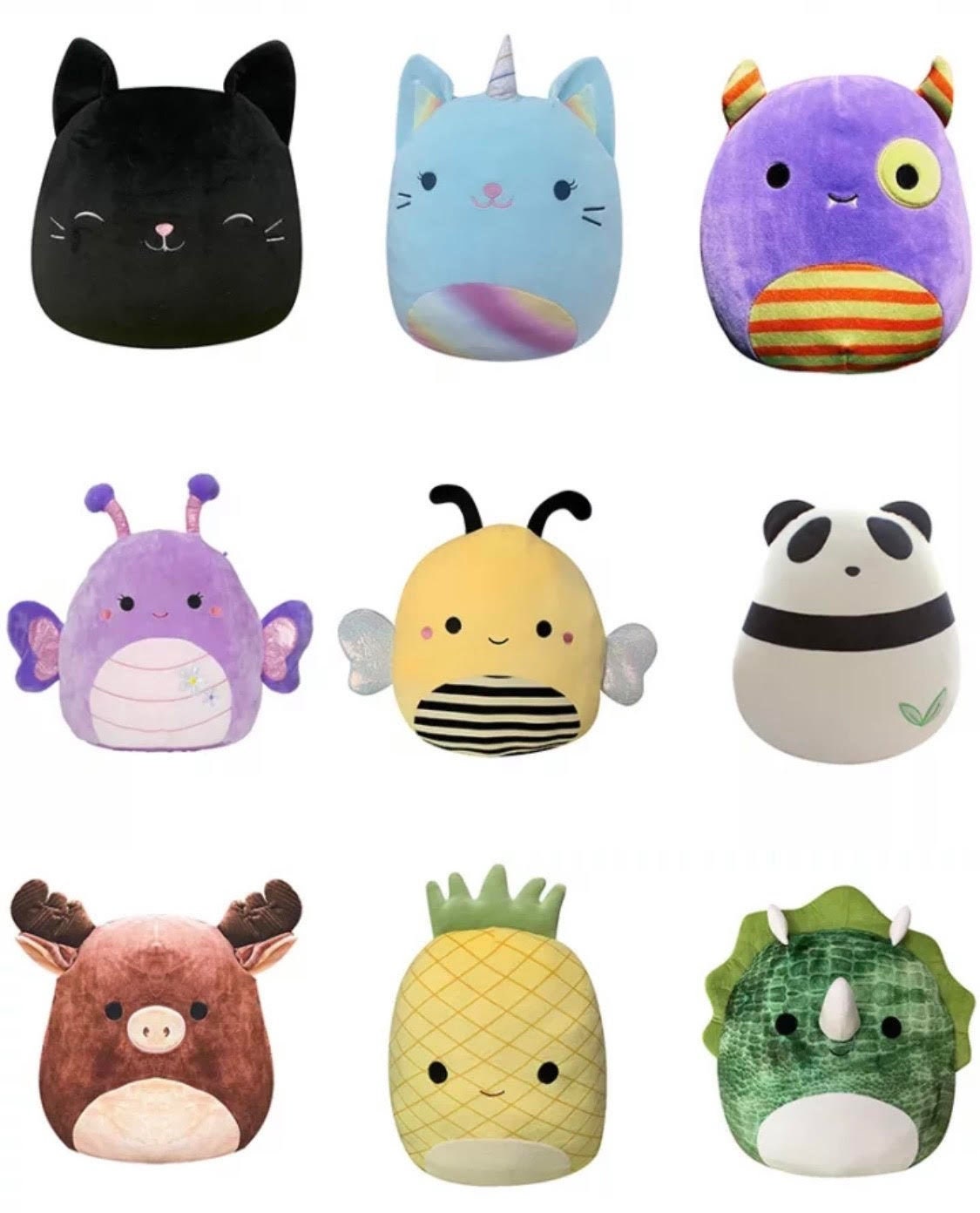 Squish pillow Plush Squish pillow Cat Devil Butterfly Etsy