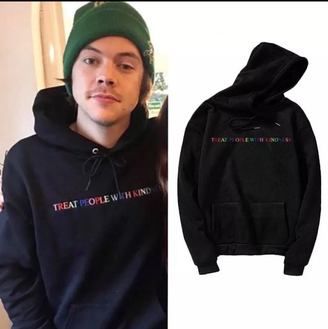 Harry styles tpwk hoodie grey Clearance