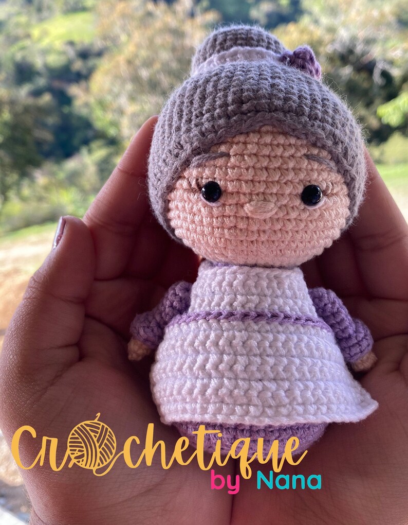 Grandparents Set Crochet Pattern Patron de Set de Abuelitos Crochet Amigurumi pdf tutorial image 3