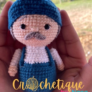 Grandparents Set Crochet Pattern Patron de Set de Abuelitos Crochet Amigurumi pdf tutorial image 4