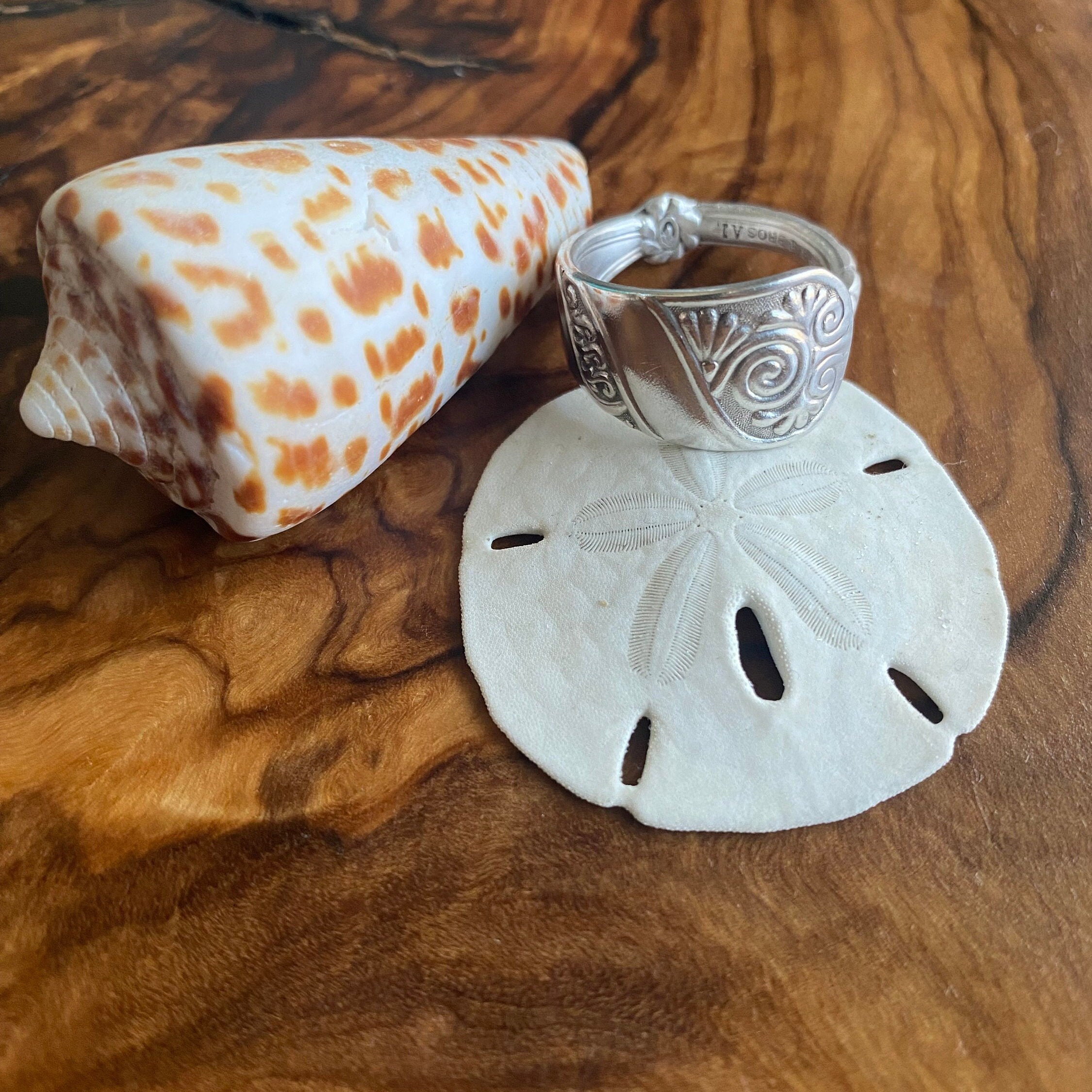 Vintage Handmade Spoon Ring Circa 1890 Belmont beautiful Mountain