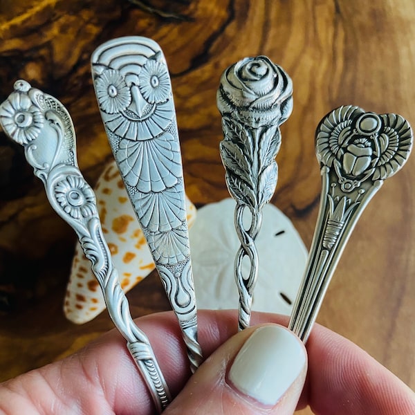 Vintage Handmade Spoon Rings Custom Choice and Size