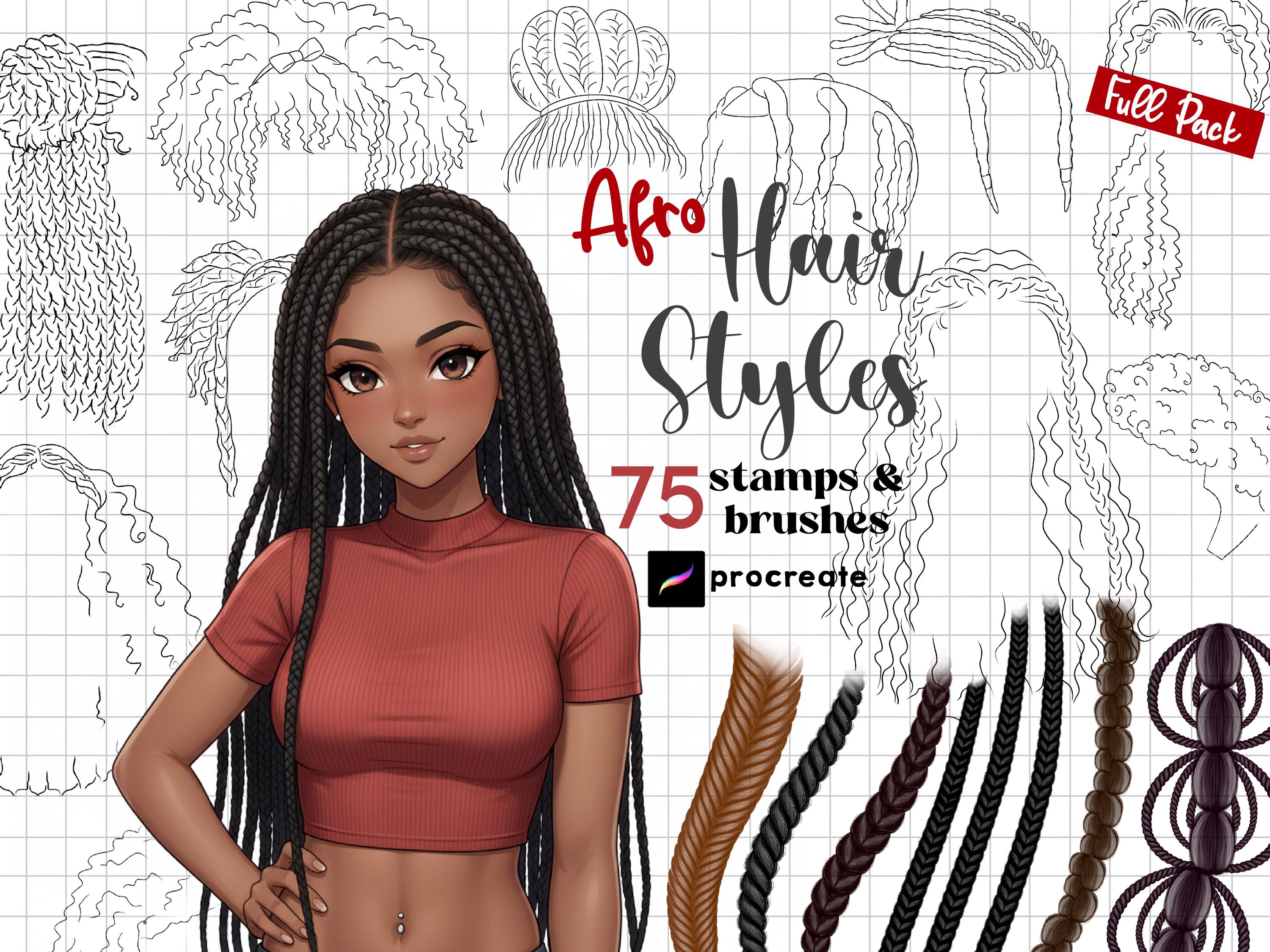 Afro Anime - Etsy
