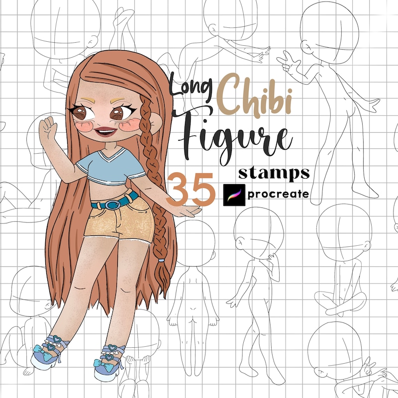 Chibi Body Base - Etsy