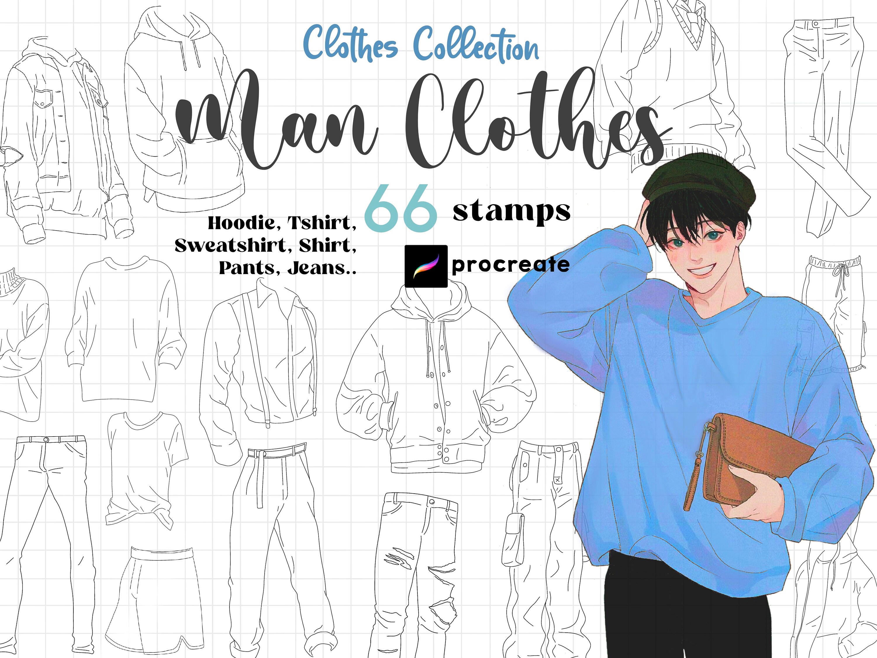 How To Draw Anime Boy Clothes How To Draw Anime Boy Clothes
