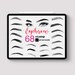 Procreate - 68 Eyebrow Stamp Brush Portrait Eye Brow Make up Beauty Tattoo Doodle Art Digital How Draw Paint Easy Illustration Brushes 