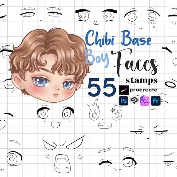 Boy Drawing Base - Etsy