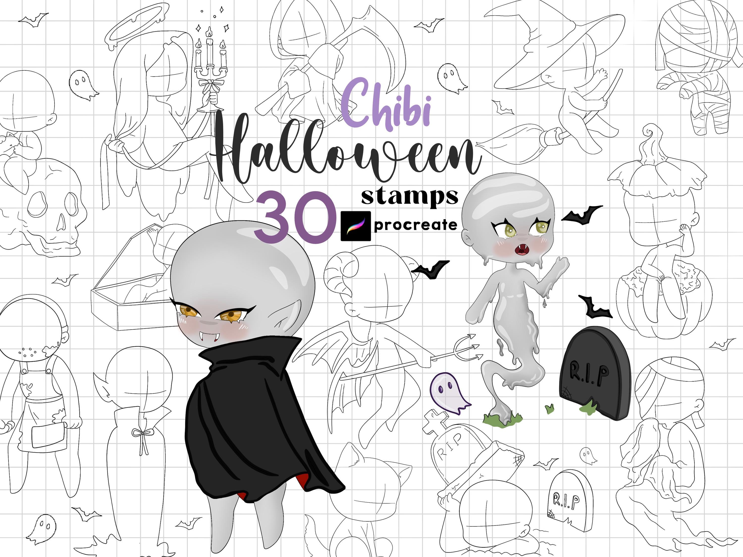 Scared Chibi Base