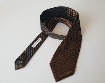 Vintage Dolce & Gabbana Tie 100% Silk Men Necktie Made in Italy