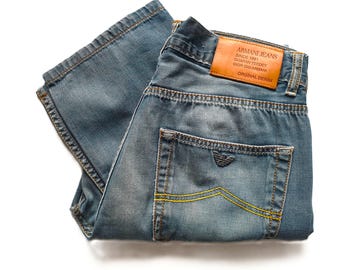 Y2K Vintage Armani Jeans Size W30