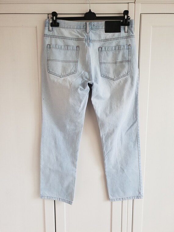 Vintage Pierre Cardin Jeans Light Blue Denim Pant… - image 7