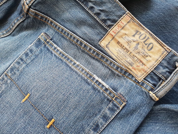 Vintage Ralph Lauren Polo Jeans Blue 
