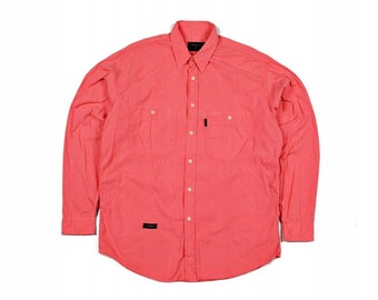 Vintage Valentino Men Shirt Size L Made in Italy