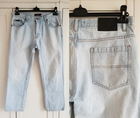 Vintage Pierre Cardin Jeans Light Blue Denim Pant… - image 2