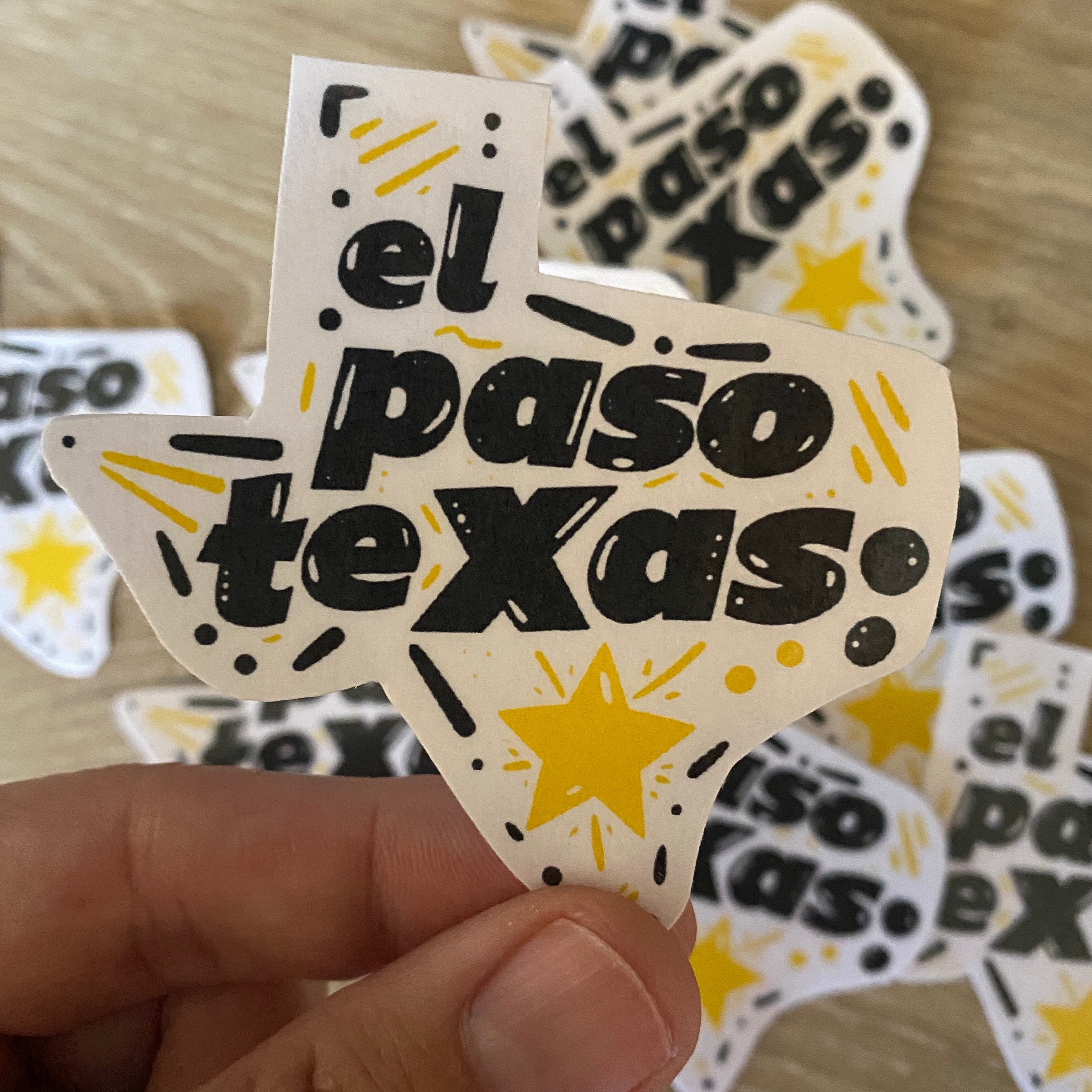 El Paso Sticker Etsy