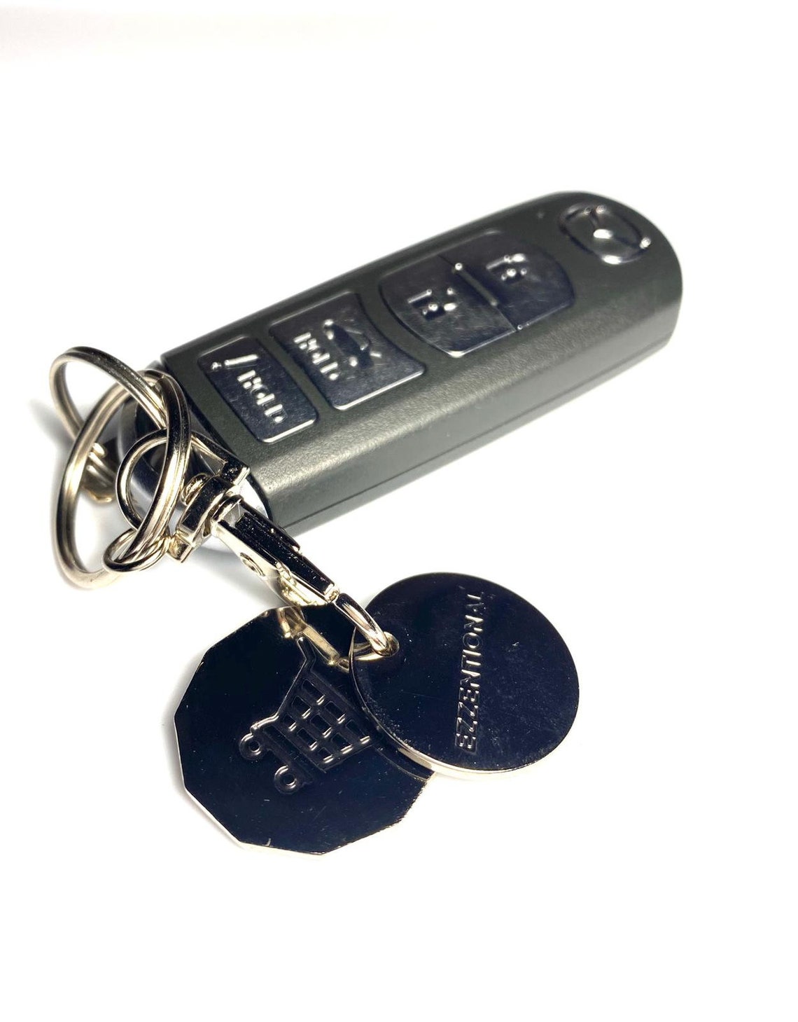 Shopping Cart Key Canadian Loonie and Quarter Metal Etsy Canada