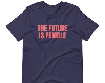 Il futuro è camicia a maniche corte femminile, femminismo, femminista, girl power, donne forti, diritti delle donne, regalo